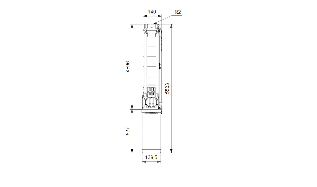 Grundfos SP 7-86 R2 6"3X380-415/50 11kW