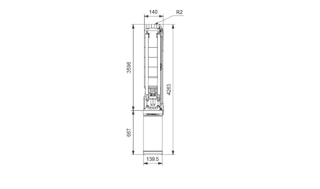 Grundfos SP 9-60 R2 6"3X380-415/50 13kW