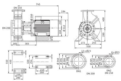 Насос Wilo BL 150/190-11/4 