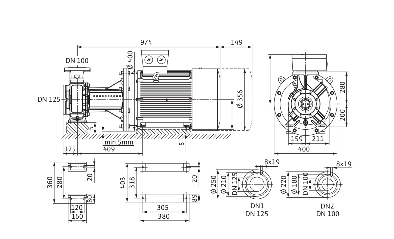 Насос Wilo BL 100/175-37/2