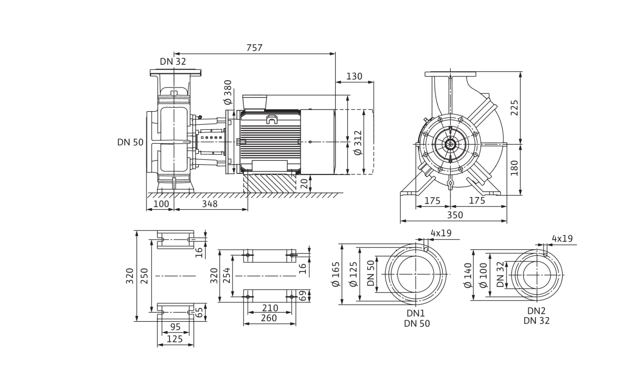 Насос Wilo BL 32/250.1-11/2