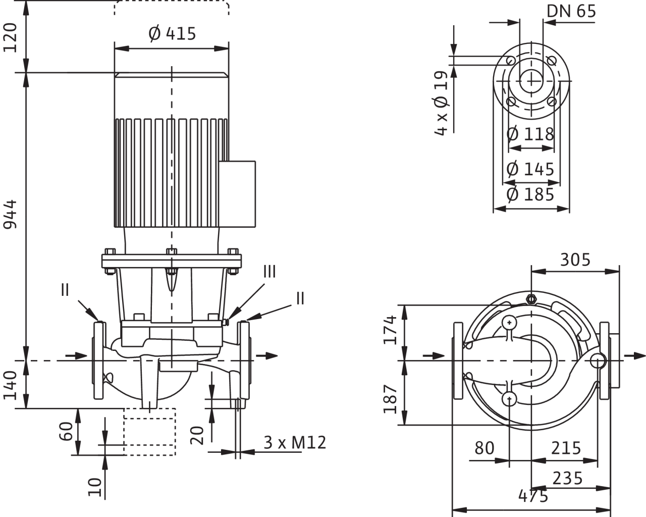 Насос Wilo IL 65/240-30/2