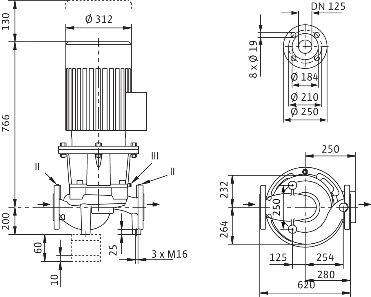 Насос Wilo IL 125/250-11/4