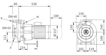 Насос Wilo BL 40/130-3/2