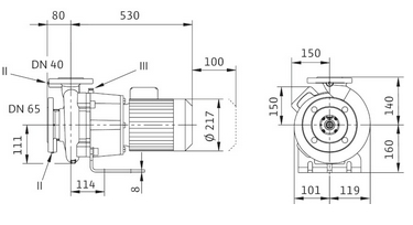 Насос Wilo BL 40/140-3/2