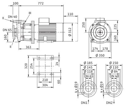 Насос Wilo BL 40/230-18,5/2