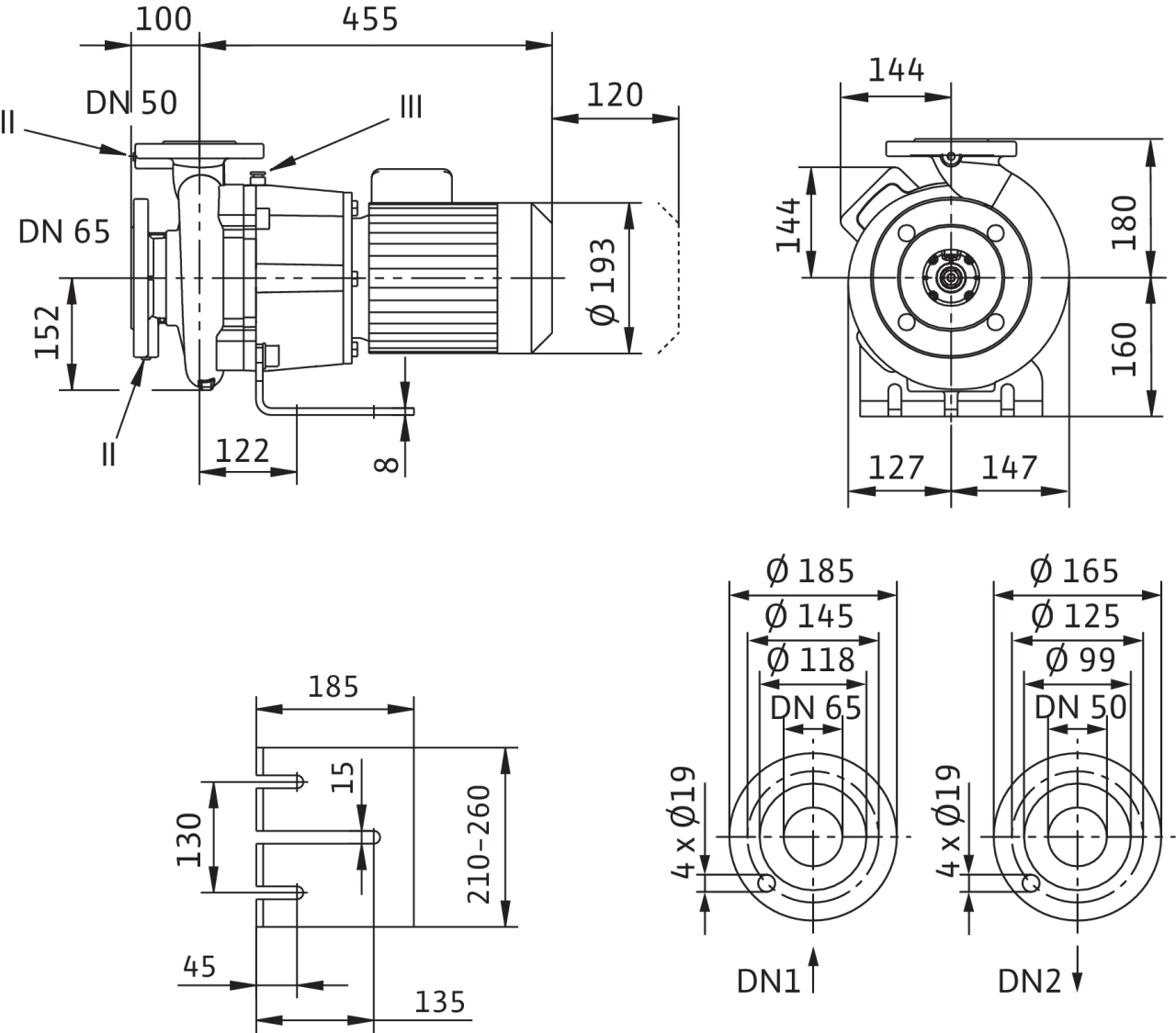 Насос Wilo BL 50/160-1,1/4