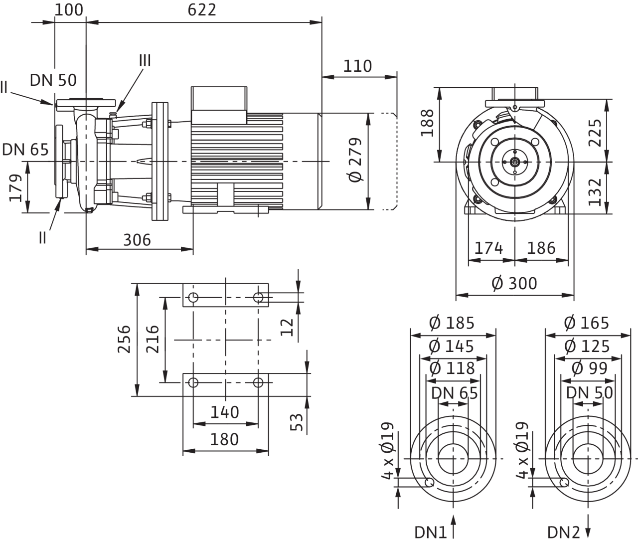 Насос Wilo BL 50/270-5,5/4