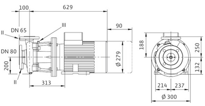 Насос Wilo BL 65/240-5,5/4