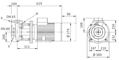 Насос Wilo BL 65/265-5,5/4