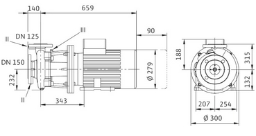 Насос Wilo BL 125/185-5,5/4