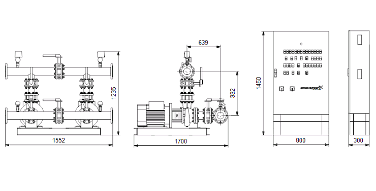 Grundfos  Hydro MX 2NB80-200/222 D001