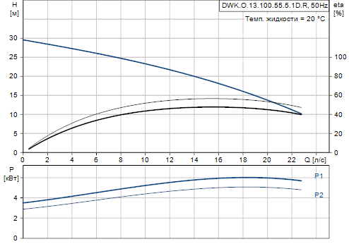 Grundfos DWK.O.13.100.55.5.1D.R