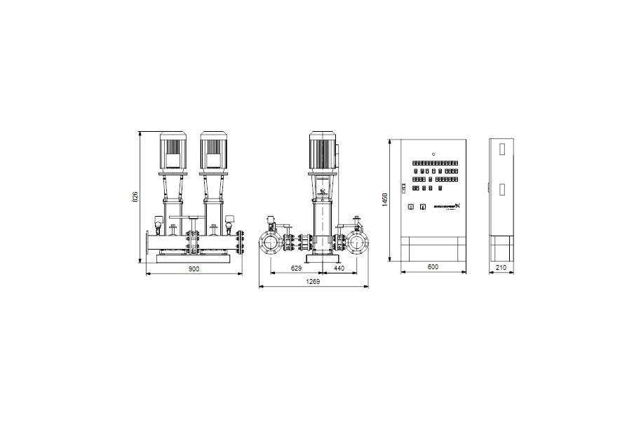 Grundfos  Hydro MX 2 CR10-4 D001