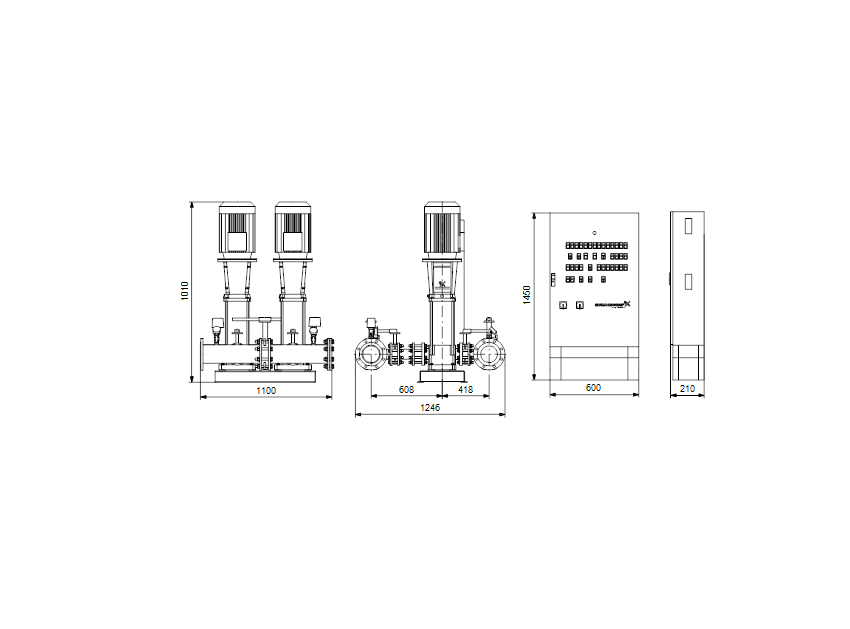 Grundfos  Hydro MX 2 CR32-2-2 D001