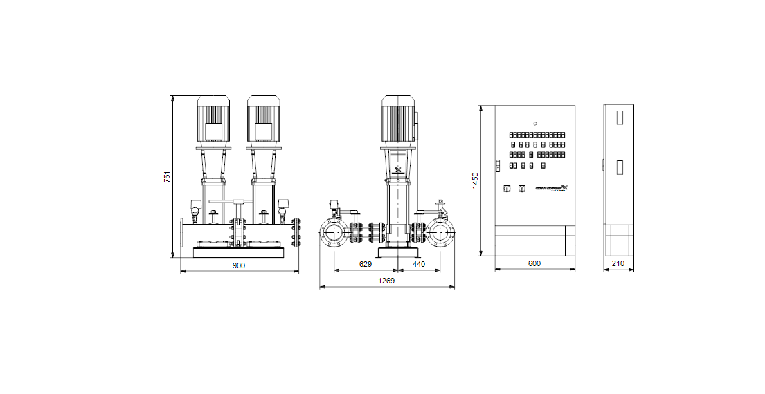 Grundfos  Hydro MX 2 CR10-3 S001