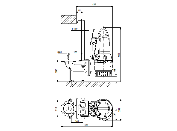 Grundfos DP10.65.26.E.2.50B 