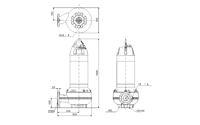 Grundfos SLV.80.80.185.2.52H.S.N.51D -снят с производства 