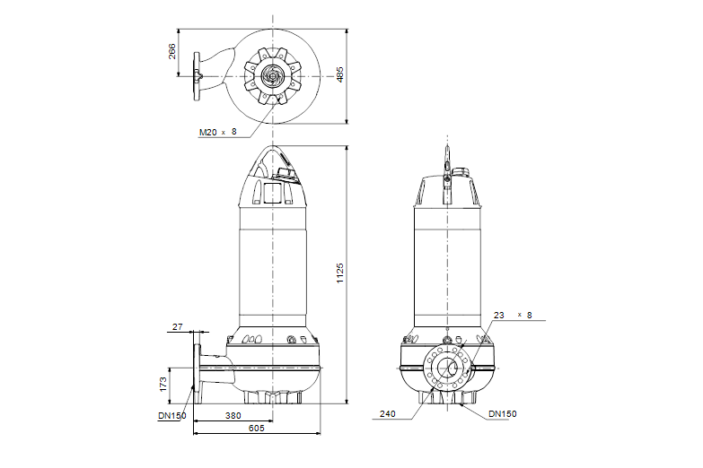 Grundfos SL1.85.150.110.4.52H.S.N.51D -снят с производства 