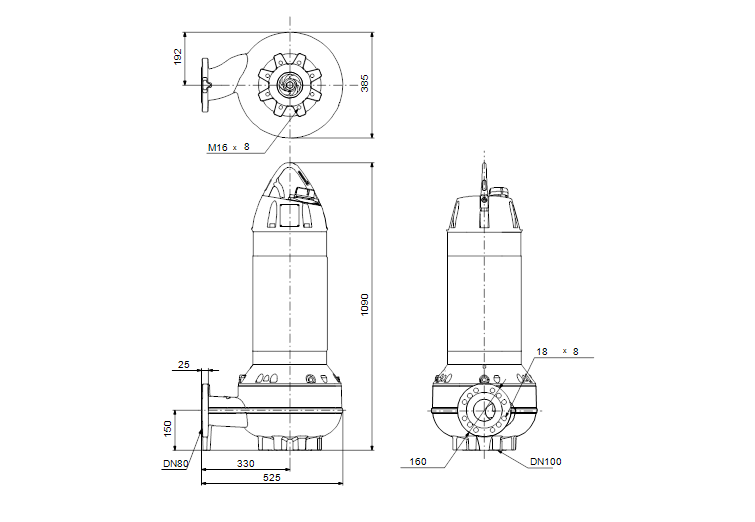 Grundfos SLV.80.80.220.2.52H.S.N.51D -снят с производства 