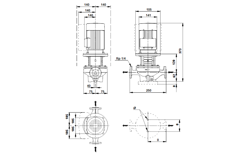 Grundfos TPE 40-90/2