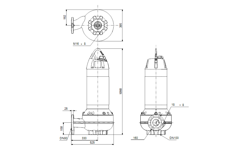 Grundfos SLV.80.80.200.2.52H.S.N.51D -снят с производства 