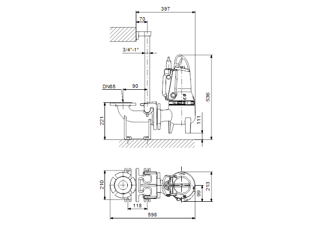 Grundfos SLV.65.65.15.E.EX.2.50B