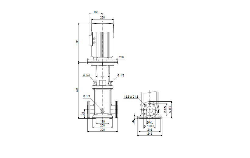 Grundfos CRNE 20-3