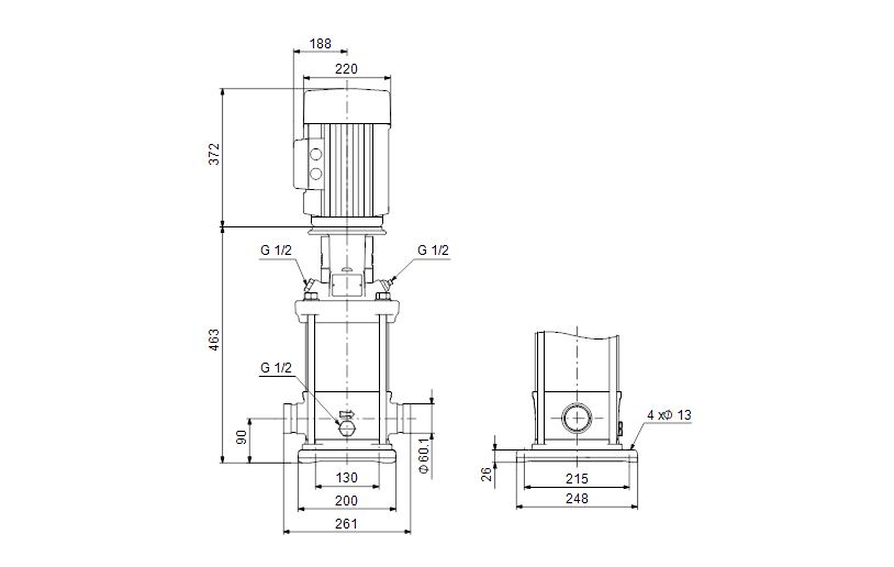 Grundfos CRNE 15-3