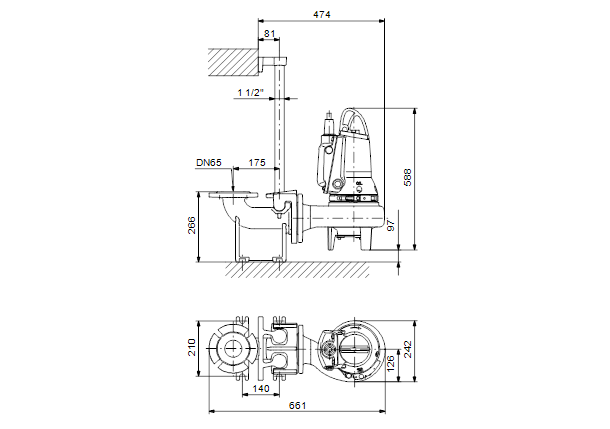 Grundfos SL1.50.65.09.E.EX.2.50B