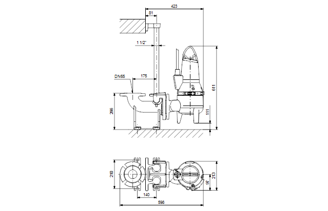 Grundfos SLV.65.65.15.EX.2.50B