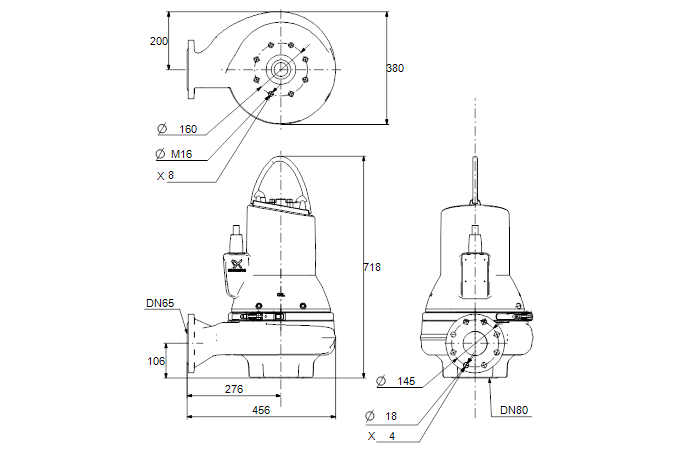 Grundfos SLV.65.65.40.EX.2.51D