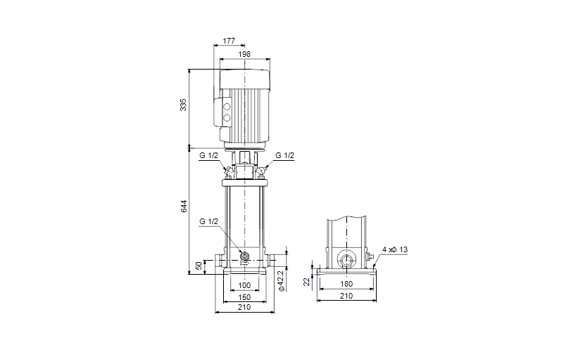 Grundfos CRNE 3-23