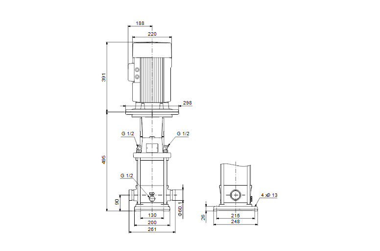 Grundfos CRNE 20-3