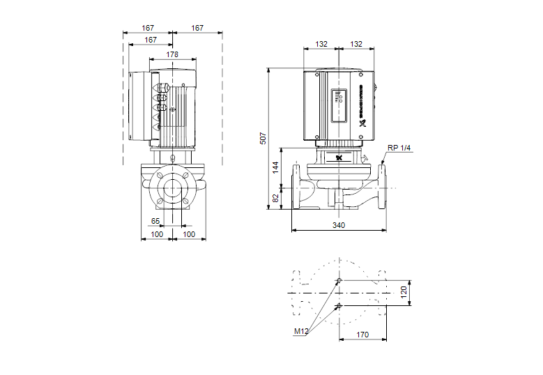 Grundfos TPE 65-120/2