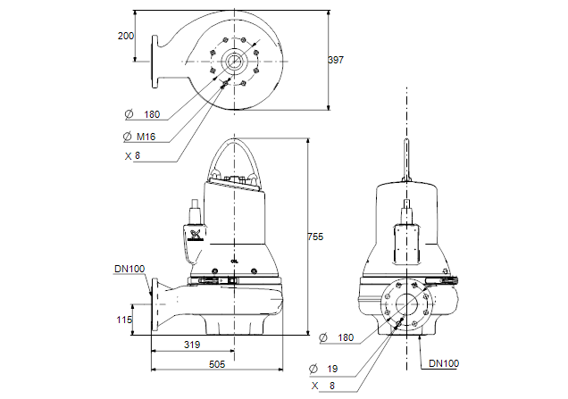 Grundfos SL1.80.100.55.EX.4.51D.B