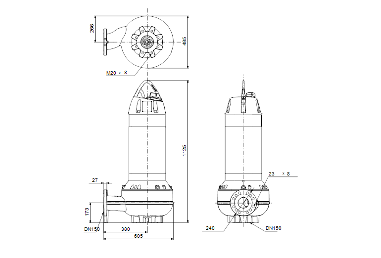 Grundfos SL1.85.150.150.4.52H.S.N.51D -снят с производства 