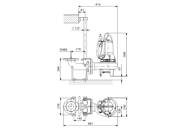 Grundfos SL1.50.65.11.E..EX.2.50B