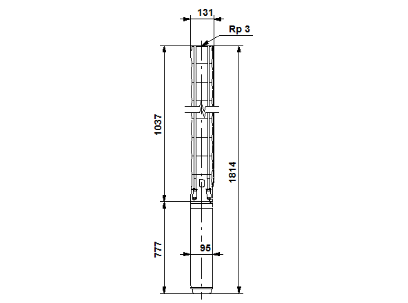 Grundfos SP 30-8N Rp3 4"3X380-415/50 7.5kW