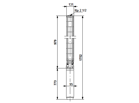 Grundfos SP 17-12 Rp2? 4"3X380-415/50 7.5kW