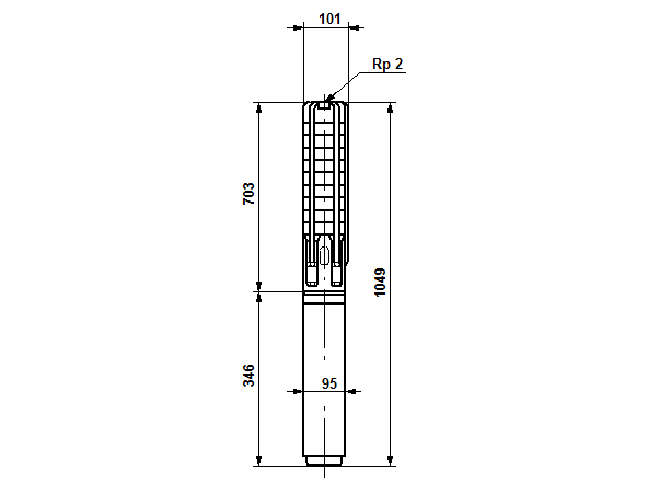 GRUNDFOS SP 8A - 12