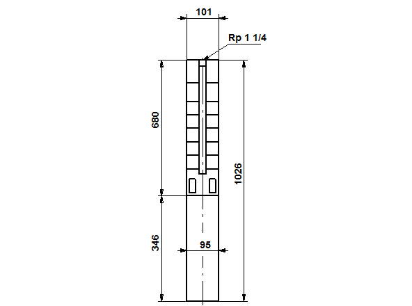 Grundfos SP 3A-25 220В с конденсаторным блоком 