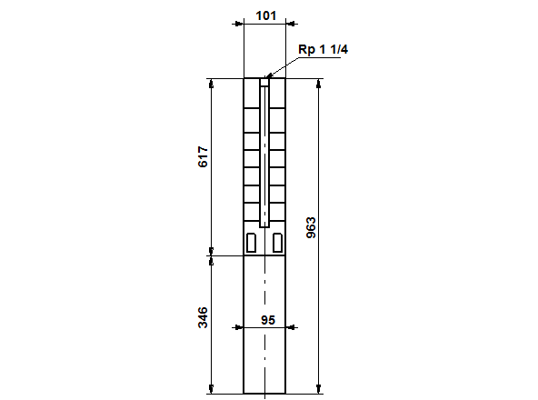 Grundfos SP 3A-22 220В с конденсаторным блоком 