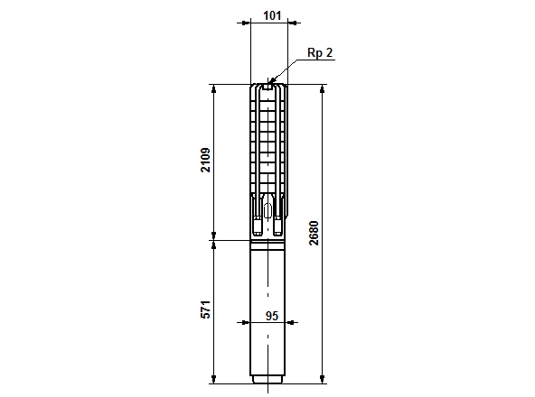 GRUNDFOS SP 8A - 44 