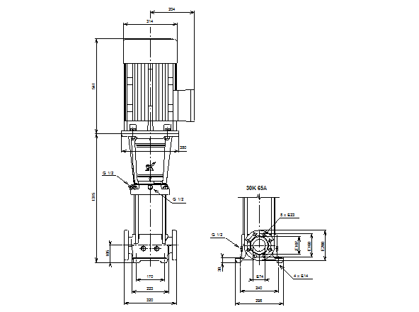 Grundfos CR 32-11 A-F-A-V-HQQV 3х400 В