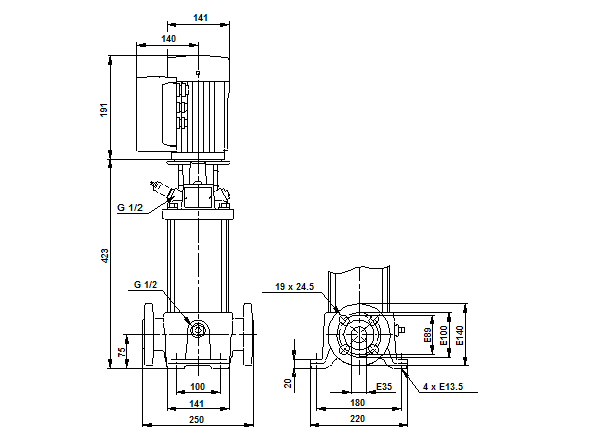 Grundfos CRE 1-11