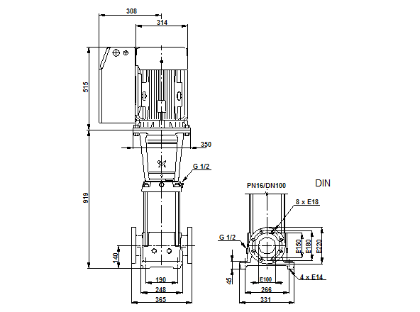 Grundfos CRE 64-4-2