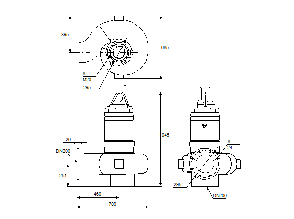 Grundfos S1.80.200.100.4.50E.S.220.G.Ex.