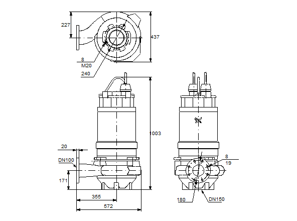 Grundfos S1.80.100.170.4.54H.S.304.G.