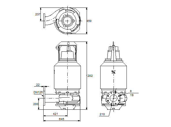 Grundfos S1.80.125.220.4.58H.S.326.G.